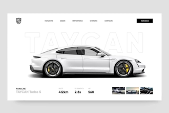 design a luxury car dealership, car listing, car rental and car auction website