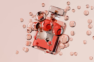 do 3d perfume animation 3d cosmetic design 3d product animation 3d body spray