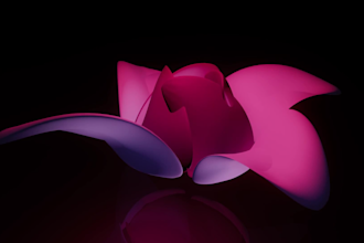 do 3d cgi animation, 3d flower animation, vfx animation, 3d cgi plant animation
