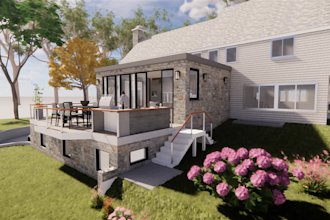 create architecture 3d render or animation for your design