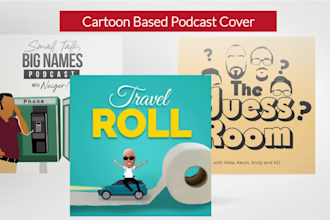 design podcast cover art for any platform