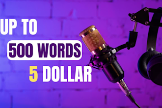professional american male voice over services