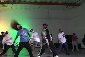 do a choreograpghy, group tiktok dance, dance video, afro dance, shuffle dance