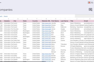 provide shopify leads, email list building, and web research