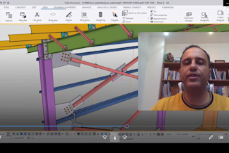 do tekla structure 3d  modeling, component ,lod 400