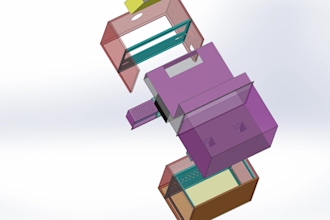 product design,eng drawings stp,obj,step, stl fidesign 3dcad sheet metal model