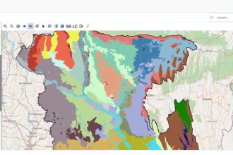 create dashboard from web gis leaflet geoserver, openlayers svg map