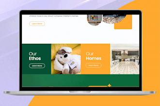 design a modern and mobile friendly wordpress website