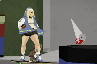 create psx, n64, ps1 style 3d character model 3d animation in ps1 low poly