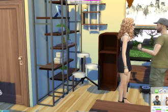 create a custom sim for you in the sims 4