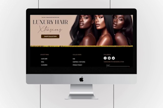 hair extension website wix hair extension website hair extension shopify store