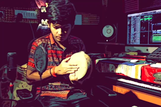 produce trap , pop and ethnic beat production for you