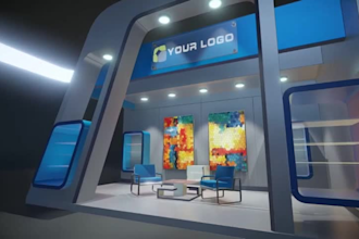 exhibition stand trade booth show tent kiosk backdrop posm mall car stall stand