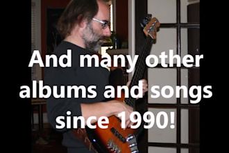record 2 fretless bass tracks for your song
