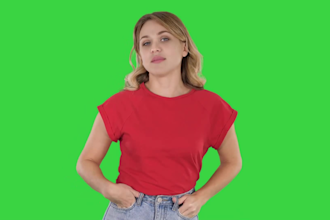 create ai videos with a presenter and custom background
