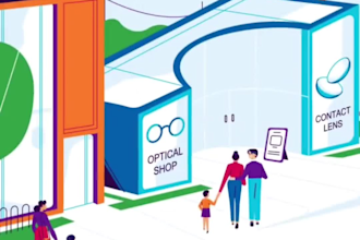 custom 2d animated explainer video, for saas, app or business