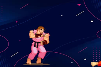 make a pixel art animation for you