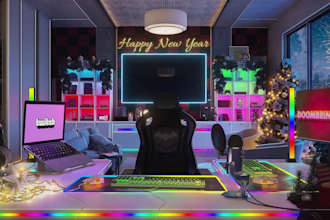 make an animated background for your stream
