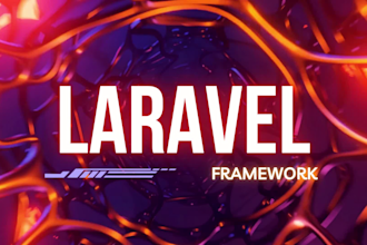 develop custom web applications in laravel framework