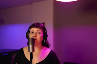 sing sweet female vocals for your song in english or spanish