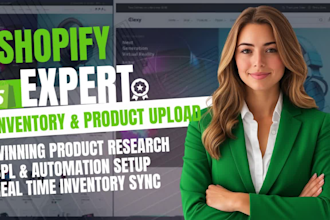 add upload manage automate sync shopify products inventory sku oberlo 3pl dsers
