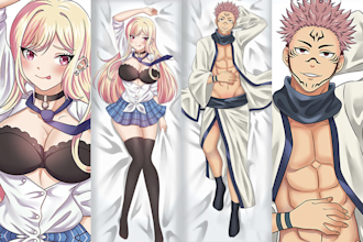 draw custom furry, anime fanart for dakimakura body pillow waifu husbando oc sfw