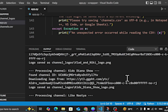 scrape websites and extract data into CSV, excel, or json
