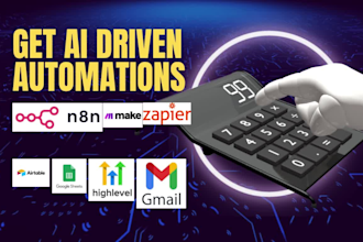 zapier automation n8n make com webhook n8n ai agent make ghl api zapier expert
