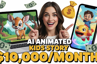 create stunning ai animations video, ai kids stories, kids bible stories