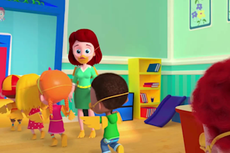 create fun kids learning animation and educational videos for youtube in 24hours