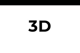 animate 2d and 3d logo