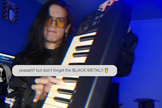 be your dark music producer for post punk, industrial, cyberpunk, black metal