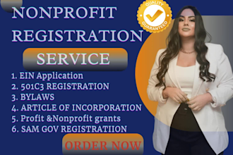 do US llc registration, non profit, ein, samgov, itin