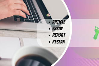 write quality sustainable business articles and reports