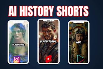 do top 10 viral faceless ai history youtube short videos