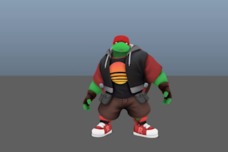 rig and animate 3d characters for games in unity and ue5