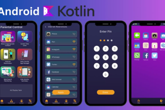 develop android app kotlin and java