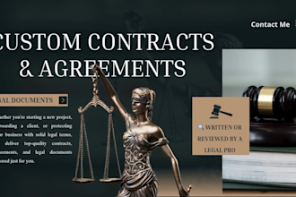 write and review contracts, agreements, and legal documents professionally