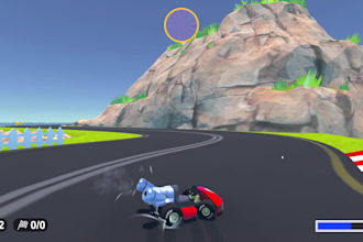 create a multiplayer kart racing game like mario kart