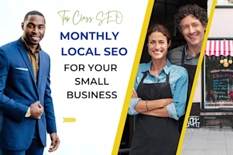 do complete monthly local seo service for google ranking