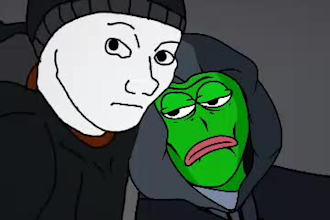 do 2d animation, memecoin video, meme art, crypto memecoin, meme video