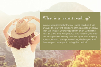 provide a personalized astrology transit reading