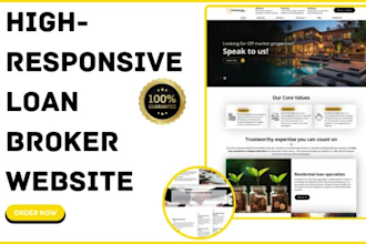 design business loan mortgage insurance payday broker mca real estate website
