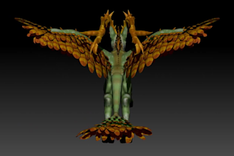 make 3d models and character models
