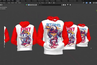 create sublimation and apparel mockup tshirt hoodies sweatshirt for dropshipping