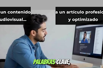 transformo tu video en un artículo seo optimizado listo para blogger o wordpress