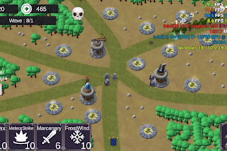 develop tower defense or rts games in unity