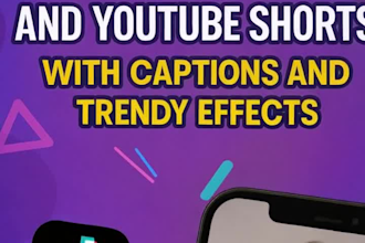 edit tiktok, reels, and youtube shorts with captions,effects