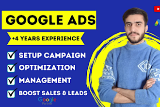 setup and manage your google ads adwords PPC campaigns