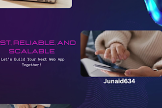 be your mern stack developer, develop a scalable web app or website